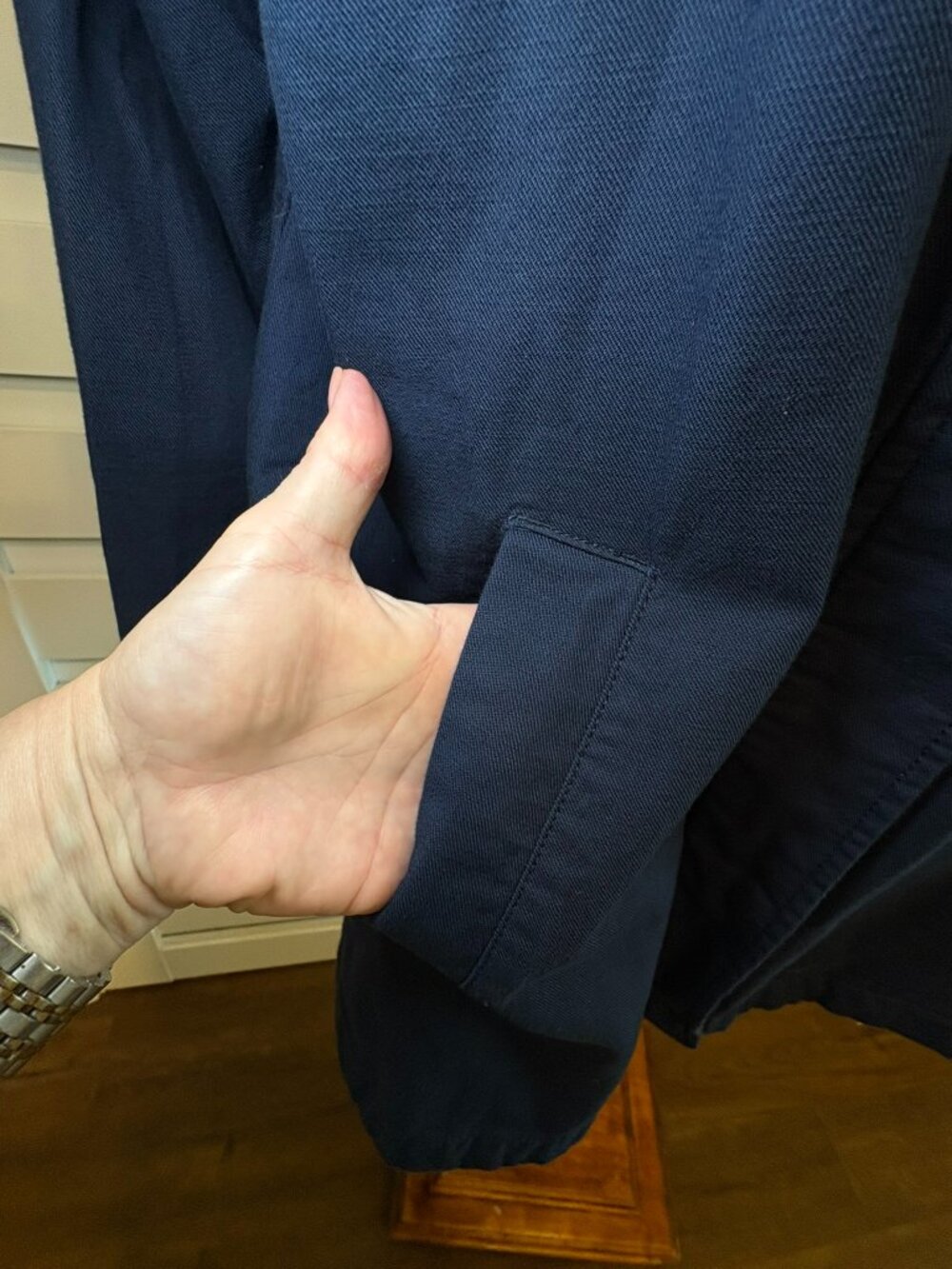 The North Face Shipler Cotton Utility Coastal New England Jacket Montague Blue L - Picture 7 of 15